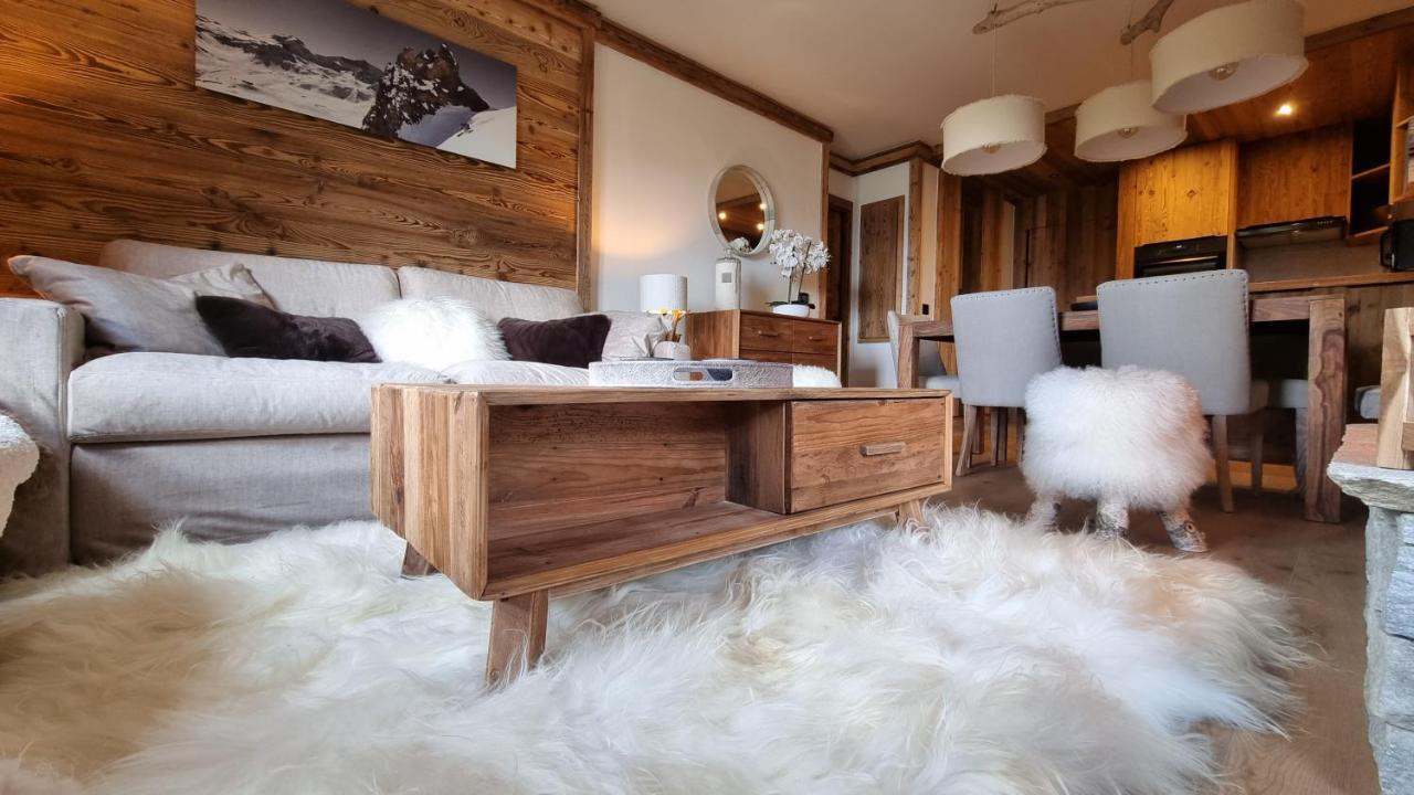 Arcs 1950 Appartement Luxe Type Chalet 5 A 7 Personnes Vue Imprenable Sur Le Montblanc Skis Aux Pieds Les Arcs  Eksteriør billede