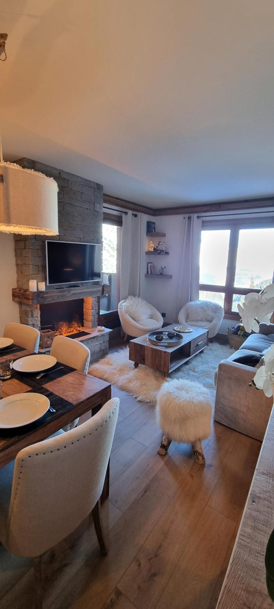 Arcs 1950 Appartement Luxe Type Chalet 5 A 7 Personnes Vue Imprenable Sur Le Montblanc Skis Aux Pieds Les Arcs  Eksteriør billede