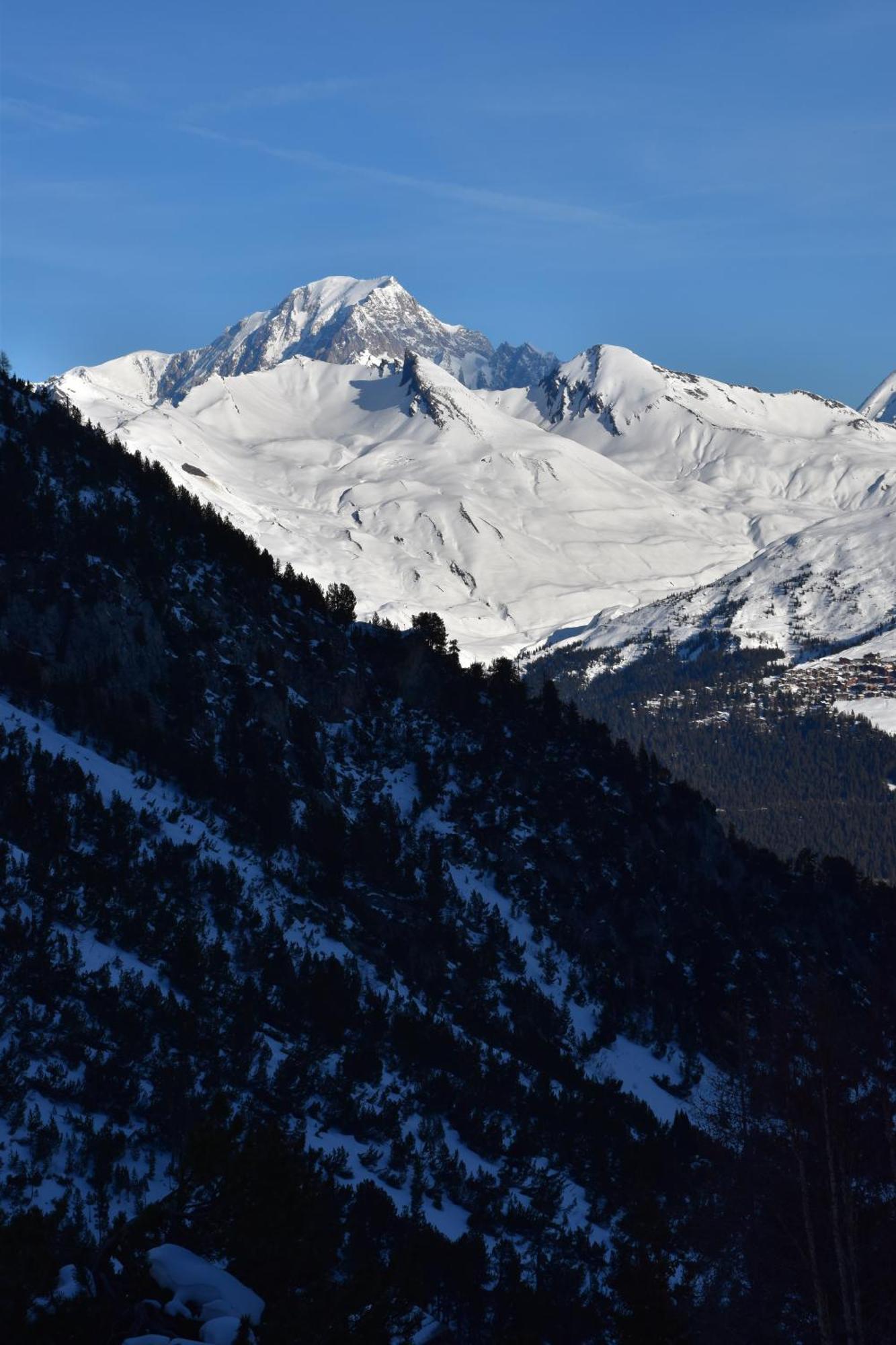 Arcs 1950 Appartement Luxe Type Chalet 5 A 7 Personnes Vue Imprenable Sur Le Montblanc Skis Aux Pieds Les Arcs  Værelse billede